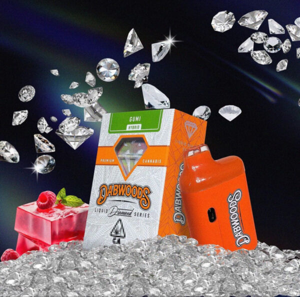 DABWOODS Liquid Diamond Dab Bar gumi